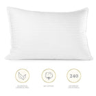 Beckham Hotel Collection Gel Pillow (2-Pack) - Luxury Plush Gel Pillow - Dust Mite Resistant & Hypoallergenic - Queen - FushionGroupCorp