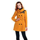 Women Wool Blends Coat Slim Trench Winter Coat Long Jacket Outwear - FushionGroupCorp