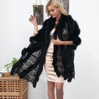 Sunward Women Luxury Bridal Faux Fur Shawl Wraps Cloak Coat Sweater Cape - FushionGroupCorp