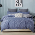 100% cotton satin bedding set comforter bedding set duvet cover bed sheet pillow Quilt cover Single/Double/Queen Size Quilted - FushionGroupCorp