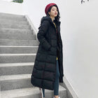 2019 Winter Women Jacket X-long Hooded Cotton Padded Female Coat High Quality Warm Outwear Womens Parka Manteau Femme Hiver - FushionGroupCorp