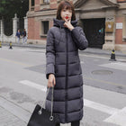 2019 Winter Women Jacket X-long Hooded Cotton Padded Female Coat High Quality Warm Outwear Womens Parka Manteau Femme Hiver - FushionGroupCorp