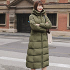 2019 Winter Women Jacket X-long Hooded Cotton Padded Female Coat High Quality Warm Outwear Womens Parka Manteau Femme Hiver - FushionGroupCorp