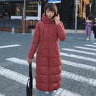 2019 Winter Women Jacket X-long Hooded Cotton Padded Female Coat High Quality Warm Outwear Womens Parka Manteau Femme Hiver - FushionGroupCorp