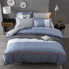 100% cotton satin bedding set comforter bedding set duvet cover bed sheet pillow Quilt cover Single/Double/Queen Size Quilted - FushionGroupCorp