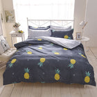 100% cotton satin bedding set comforter bedding set duvet cover bed sheet pillow Quilt cover Single/Double/Queen Size Quilted - FushionGroupCorp