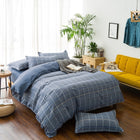 100% cotton satin bedding set comforter bedding set duvet cover bed sheet pillow Quilt cover Single/Double/Queen Size Quilted - FushionGroupCorp