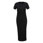 GLO-STORY Women's 2019 Summer Short Sleeve Sexy Bodycon Dress Woman Screwneck Knee length With Side striped Dresses WYQ-8826 - FushionGroupCorp