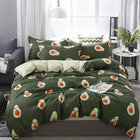 Lanke Cotton Bedding Sets, Home Textile Twin King Queen Size Bed Set Bedclothes with Bed Sheet Comforter set Pillow case - FushionGroupCorp