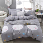 Lanke Cotton Bedding Sets, Home Textile Twin King Queen Size Bed Set Bedclothes with Bed Sheet Comforter set Pillow case - FushionGroupCorp