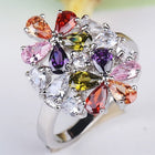 Hot sale New Design Luxury Big Oval CZ Ring Golden Color Wedding ring Fine Jewelry for Women - FushionGroupCorp