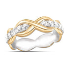 Hot sale New Design Luxury Big Oval CZ Ring Golden Color Wedding ring Fine Jewelry for Women - FushionGroupCorp