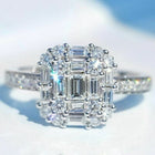 Hot sale New Design Luxury Big Oval CZ Ring Golden Color Wedding ring Fine Jewelry for Women - FushionGroupCorp