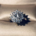 Hot sale New Design Luxury Big Oval CZ Ring Golden Color Wedding ring Fine Jewelry for Women - FushionGroupCorp