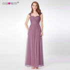 Ever Pretty Long Prom Dresses 2020 Pleated A-Line Floor-Length Vestido De Festa Women Elegant Sleeveless Banquet Party Dress - FushionGroupCorp