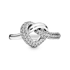 BRACE CODE New original European crown crystal ring woven wish bones beautiful ring wedding jewelry direct sales - FushionGroupCorp
