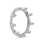 BRACE CODE New original European crown crystal ring woven wish bones beautiful ring wedding jewelry direct sales - FushionGroupCorp
