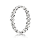 BRACE CODE New original European crown crystal ring woven wish bones beautiful ring wedding jewelry direct sales - FushionGroupCorp