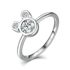 BRACE CODE New original European crown crystal ring woven wish bones beautiful ring wedding jewelry direct sales - FushionGroupCorp
