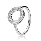 BRACE CODE New original European crown crystal ring woven wish bones beautiful ring wedding jewelry direct sales - FushionGroupCorp