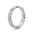 BRACE CODE New original European crown crystal ring woven wish bones beautiful ring wedding jewelry direct sales - FushionGroupCorp