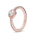 CHIELOYS Fashion Classic Shine Zircon Wedding Rings For Women Personality Charm Twist Flower Shape Crystal Ring Engagement Gift - FushionGroupCorp