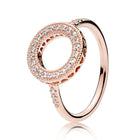 CHIELOYS Fashion Classic Shine Zircon Wedding Rings For Women Personality Charm Twist Flower Shape Crystal Ring Engagement Gift - FushionGroupCorp