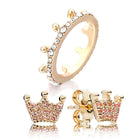 Boosbiy High Quality Jewelry Sets for Women Round Cubic Zircon Brand Rings/Earrings Jewelry Sets Wholesale Nice Valentine Gift - FushionGroupCorp