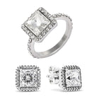Boosbiy High Quality Jewelry Sets for Women Round Cubic Zircon Brand Rings/Earrings Jewelry Sets Wholesale Nice Valentine Gift - FushionGroupCorp