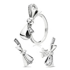 Boosbiy High Quality Jewelry Sets for Women Round Cubic Zircon Brand Rings/Earrings Jewelry Sets Wholesale Nice Valentine Gift - FushionGroupCorp
