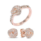Boosbiy High Quality Jewelry Sets for Women Round Cubic Zircon Brand Rings/Earrings Jewelry Sets Wholesale Nice Valentine Gift - FushionGroupCorp