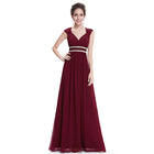 Plus Size Bridesmaid Dresses 2020 Elegant Cheap Chiffon Party Gowns Beading Empire Hollow Out Formal Party Dresses for Wedding - FushionGroupCorp