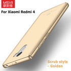 100% original MSVII Luxury simple and scrub case For Xiaomi redmi 4 For xiaomi redmi 4 Pro / Prime Best matte touch feeling - FushionGroupCorp
