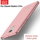 100% original MSVII Luxury simple and scrub case For Xiaomi redmi 4 For xiaomi redmi 4 Pro / Prime Best matte touch feeling - FushionGroupCorp