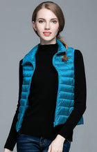 HOT!Winter Women 90% White Duck Down Vest Women's Ultra Light Duck Down Vest Jacket Autumn Winter Sleeveless Coat - FushionGroupCorp