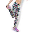 2017 New Women Stretchy Sexy Pencil Pants 3D Pattern Print High Waist Slim Lounge Activewear Nine Points Legging Pants Femininos - FushionGroupCorp