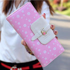 Handbags Women Purse Girl Leather Wallet Long Card Holder Cute Gift Floral Handbag sacoche homme - FushionGroupCorp