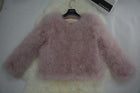 Jancoco Max S1002 Women Real Fur Coat Genuine Ostrich Feather Fur Winter Jacket Retail / Wholesale Top Quality - FushionGroupCorp
