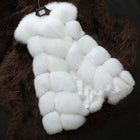 MCCKLE High quality Fur Vest coat Luxury Faux Fox Warm Women Coat Vests Winter Fashion furs Women's Coats Jacket Gilet Veste 4XL - FushionGroupCorp
