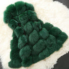 MCCKLE High quality Fur Vest coat Luxury Faux Fox Warm Women Coat Vests Winter Fashion furs Women's Coats Jacket Gilet Veste 4XL - FushionGroupCorp