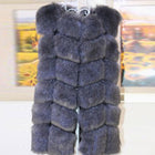 MCCKLE High quality Fur Vest coat Luxury Faux Fox Warm Women Coat Vests Winter Fashion furs Women's Coats Jacket Gilet Veste 4XL - FushionGroupCorp