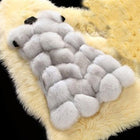 MCCKLE High quality Fur Vest coat Luxury Faux Fox Warm Women Coat Vests Winter Fashion furs Women's Coats Jacket Gilet Veste 4XL - FushionGroupCorp