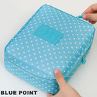 SOBU Waterproof Portable Zipper Cosmetic Bag dot beauty Case Make Up Tas Purse Organizer Storage Travel Wash Pouch K1049 - FushionGroupCorp