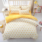 luxury Home textiles bedclothes snowflake Stripe 4pc/ 3pc christmas Bedding sets Cotton bed linen duvet cover housse de couette - FushionGroupCorp