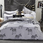 luxury Home textiles bedclothes snowflake Stripe 4pc/ 3pc christmas Bedding sets Cotton bed linen duvet cover housse de couette - FushionGroupCorp