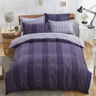 luxury Home textiles bedclothes snowflake Stripe 4pc/ 3pc christmas Bedding sets Cotton bed linen duvet cover housse de couette - FushionGroupCorp
