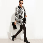Faux Fur Fuzzy Coat Women ColorBlock Open Front Elegant Autumn Coats Fashion Winter Long Sleeve OL Work Coat Outerwear - FushionGroupCorp
