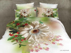 40 Cotton 3D Rose Bedding Sets High Quality Soft Duvet Cover Bedsheet Pillowcase Reactive Printed Bedclothes Queen Bed Linen - FushionGroupCorp