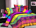 40 Cotton 3D Rose Bedding Sets High Quality Soft Duvet Cover Bedsheet Pillowcase Reactive Printed Bedclothes Queen Bed Linen - FushionGroupCorp