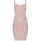 INDRESSME 2019 Bandage Dress Sexy Mini Spaghetti Strap Bodycon Strapless Club Party Summer Lady Dresses Femme Vestidos - FushionGroupCorp